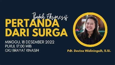 Ibadah Minggu 18 Desember 2022 Gereja Kristen Jawa Brayat Kinasih