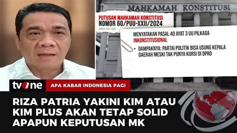 Lugas Riza Patria Mengatakan Kim Akan Patuh Terhadap Apapun Putusan Mk