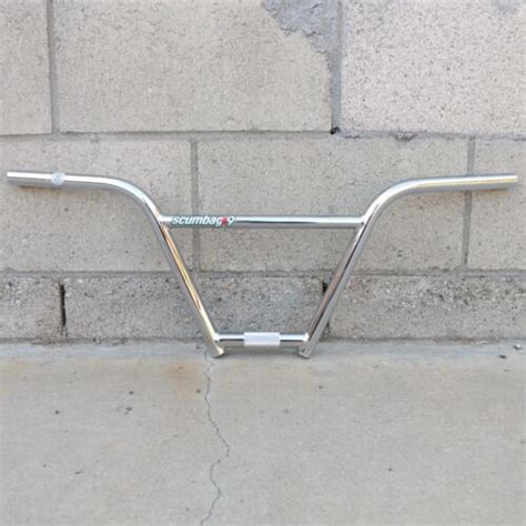 Handlebars Fit Bmx Bikes Brandon Begin Handlebar Black Chrome Sunday