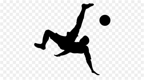 Bicycle Kick Soccer Silhouette Clip Art Library