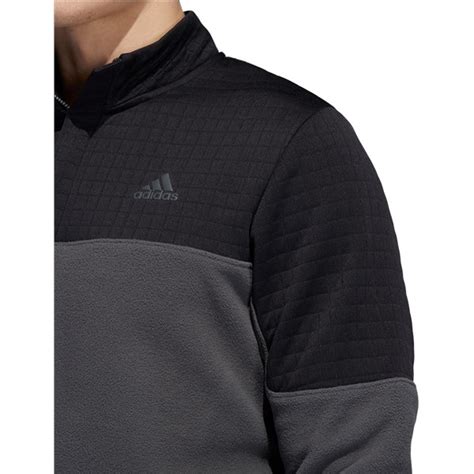 Adidas Mens Dwr Colourblock 14 Zip Pullover Golfonline