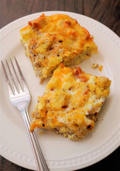 Easy Stuffing Sausage And Egg Breakfast Casserole Kindly Unspoken