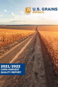 Council Releases 2021 2022 Corn Harvest Quality Report U S GRAINS