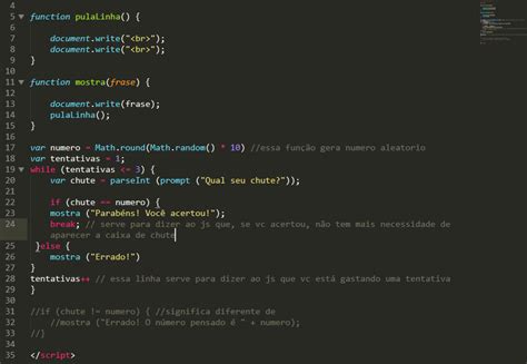 Projeto Jogo adivinhação JavaScript e HTML desenvolva um jogo e