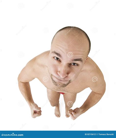 Funny Guy Posing Stock Photo Image Of Facial Poor Naked 8215612