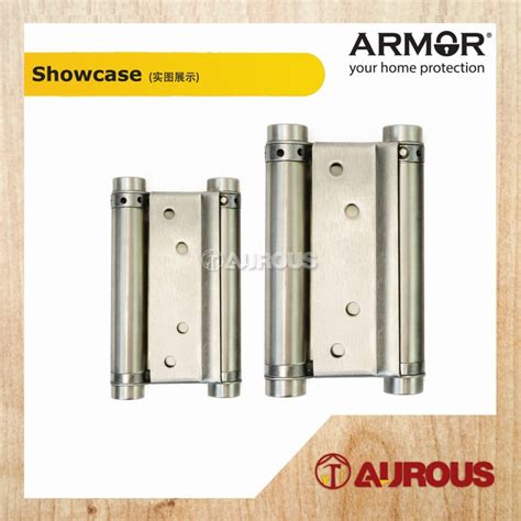 Armor Stainless Steel Sus Double Action Spring Hinge For Wooden Door