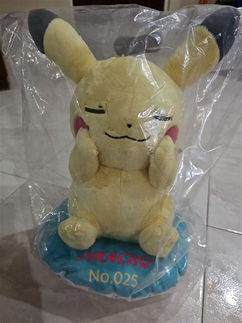 Pokemon Yum Yum Kuji Prize A Pikachu Plush Toy Hobbies And Toys