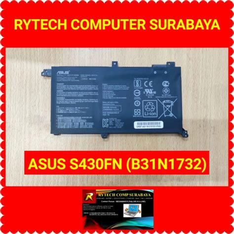 Jual Original Baterai Asus Vivobook S14 S430un S430ua S430fa S430fn S430ur Kota Surabaya