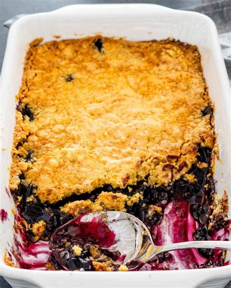 Blueberry Dump Cake Jo Cooks