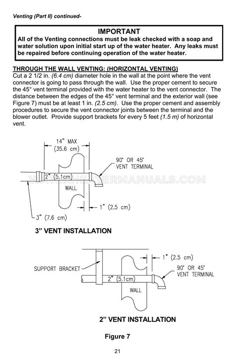 Bradford White M Tw S Fbn Ttw Water Heater Installation And