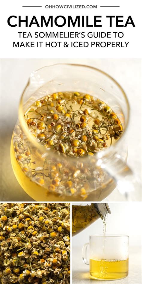 Chamomile Tea What It Is Steps To Make It Properly And Benefits Oh