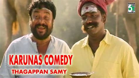 Karunas Comedy Thagappansamy Full Movie Prashanth Youtube