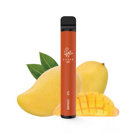 Elf Bar 600 Mango 10mg Ecig Velkoobchod