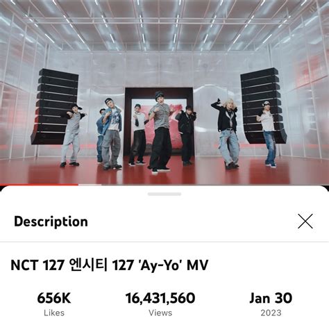 Sm Nct On Twitter Nct Ay Yo Mv Views Am Kst