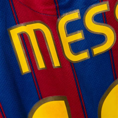 2009 2010 Barcelona Nike Home Shirt 10 Lionel Messi Marketplace