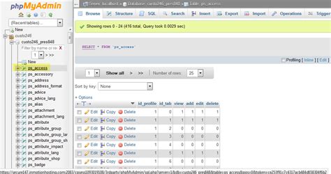 How To Delete A Row From Table In Phpmyadmin App