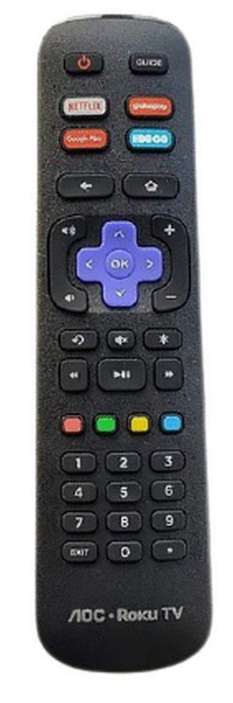 Controle Remoto Para Tv Smart Aoc Roku S G S G Mundo