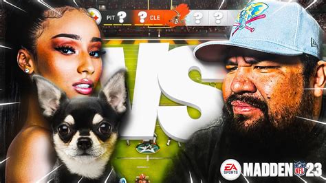 I Cant Believe We Matched Up In Madden 23 Youtube