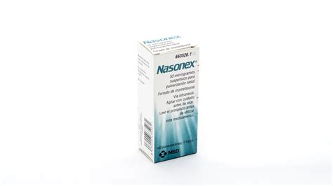 Nasonex Microgramos Pulverizacion Suspension Para Pulverizacion