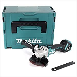 Makita DGA 513 ZJ Meuleuse D Angle Sans Fil 18 V 125 Mm Brushless Solo