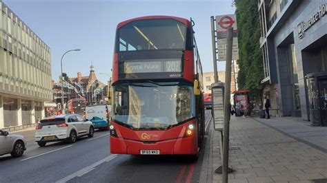 Go Ahead London WHV78 BF65WKD Route 202 Last Day Of Go Ahead Metrobus