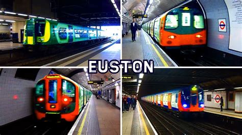 Euston Station National Rail Overground Underground London