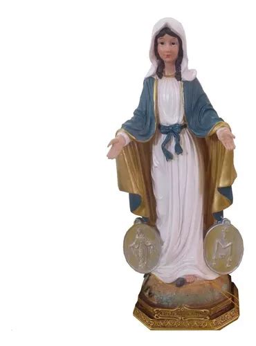 Imagem De Nossa Senhora Da Medalha Milagrosa 15 Cm Parcelamento Sem