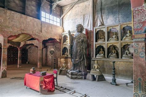 Film Set Of Temple Where Kundun Movie Was Made In Atlas Studios