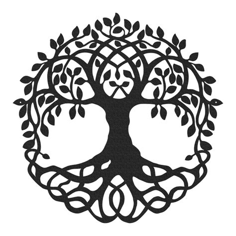 Tree Of Life Bluewater Decor Tree Of Life Tattoo Life Tattoos Silhouette Cameo Projects