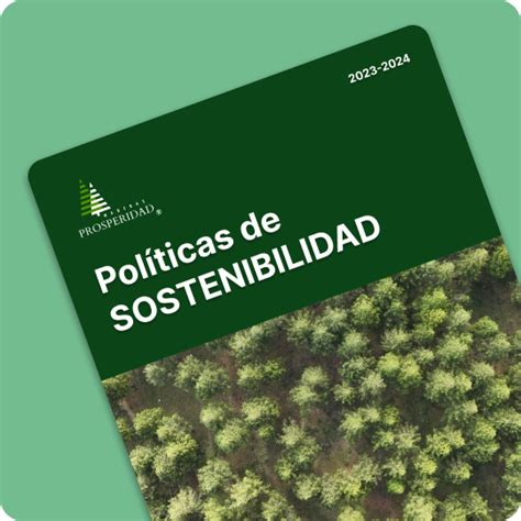 Pol Ticas De Sostenibilidad Maderas Prosperidad