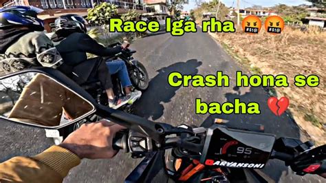 Crash Hota Hota Bacha 💔 Bike Bala Bach Gaya 😱 Youtube