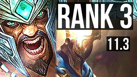 Tryndamere Vs Pantheon Top Rank 1 Trynda Rank 3 12 2 4 900k