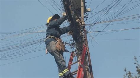 Retiran En Puebla Capital M S De Mil Metros Lineales De Cableado En