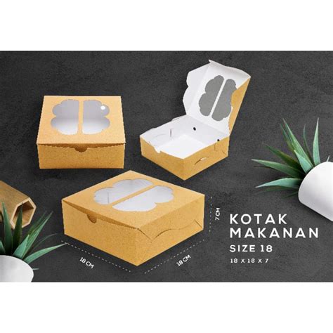 Jual Box Nasi Mika Uk 18x18x7box Nasi Putih Windowlaminasidus Makan