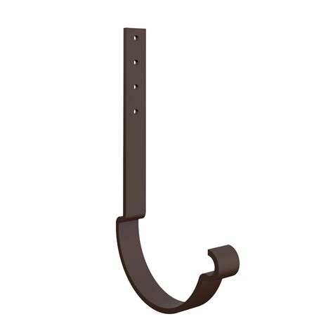 Lindab Half Round Steel Gutter Rafter Bracket 125mm Matte Finish