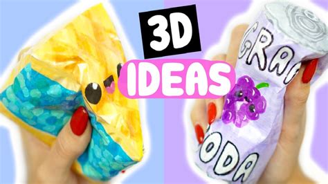 D Paper Squishy Ideas You Have To Try Youtube