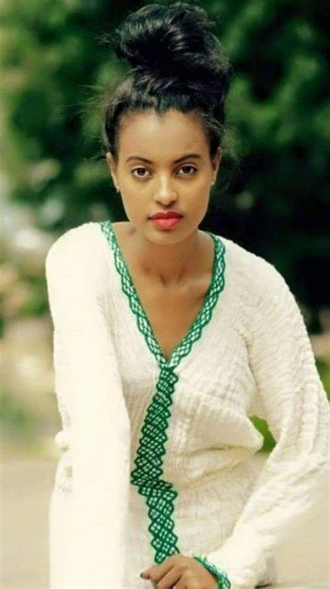 Gojjam Amhara Dress Ethiopian Women Ethiopian Beauty Beautiful