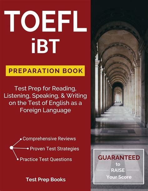 Toefl Ibt Preparation Book Test Prep For Reading Listening Speaking