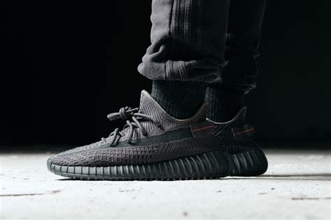 Adidas Yeezyboost 350 V2 Black Non Reflective Hypebeast Drops