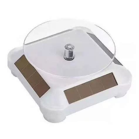 Solar Rotating Display Stand at ₹ 200 | revolving display stand in New ...