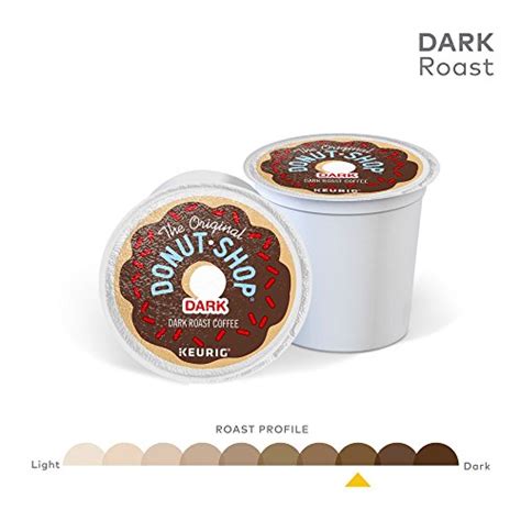 The Original Donut Shop Dark Single Serve Keurig K Cup Pods Dark Roast Coffee 12 Count Pack