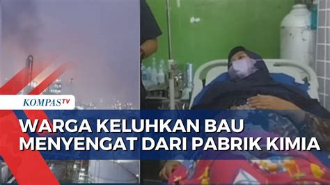 Warga 5 Kecamatan Di Cilegon Keluhkan Bau Menyengat Dari Pabrik Kimia