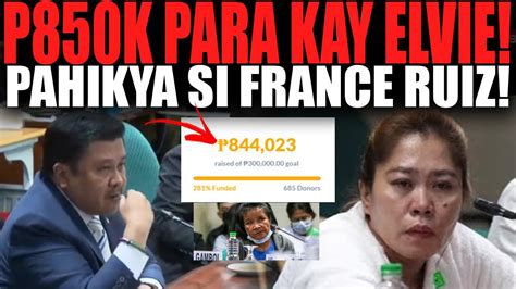 P850K PARA KAY NANAY ELVIE PAHIYA FRANCE RUIZ SA GINAWA NI ISABEL DAZA