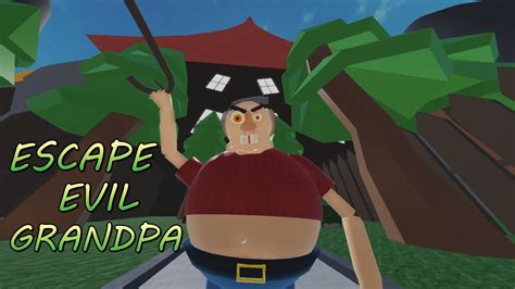 Roblox Escape Evil Grandpa Scary Obby All Jumpscares E Walkthrough