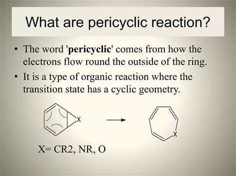 Pericyclic Reaction Ppt