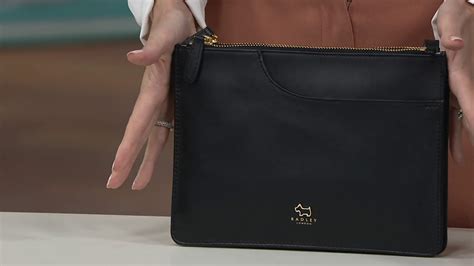 Radley London Pocket Leather Medium Crossbody Handbag On Qvc Youtube