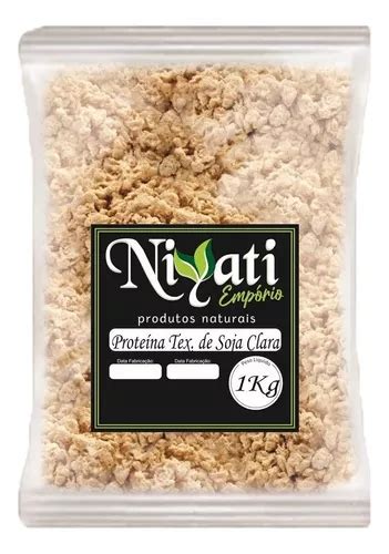 Proteína Texturizada De Soja Granulada Natural Clara 1 Kg MercadoLivre