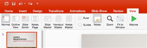 Views In Powerpoint 2016 For Mac