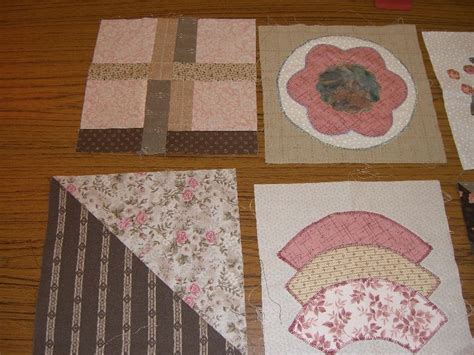 Sashiko And Other Stitching Japanese Taupe Quilt Blocks As Block Of The Month