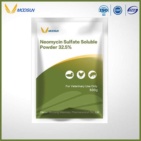 Veterinary Drug Neomycin Sulfate Soluble Powder Factory Price